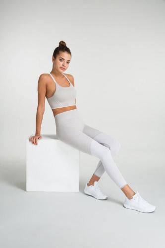 Surrey Çizgi Detaylı Tayt - Gri